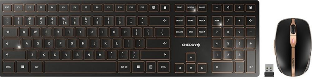 CHERRY DW 9100 SLIM - Toetsenbord en muis set