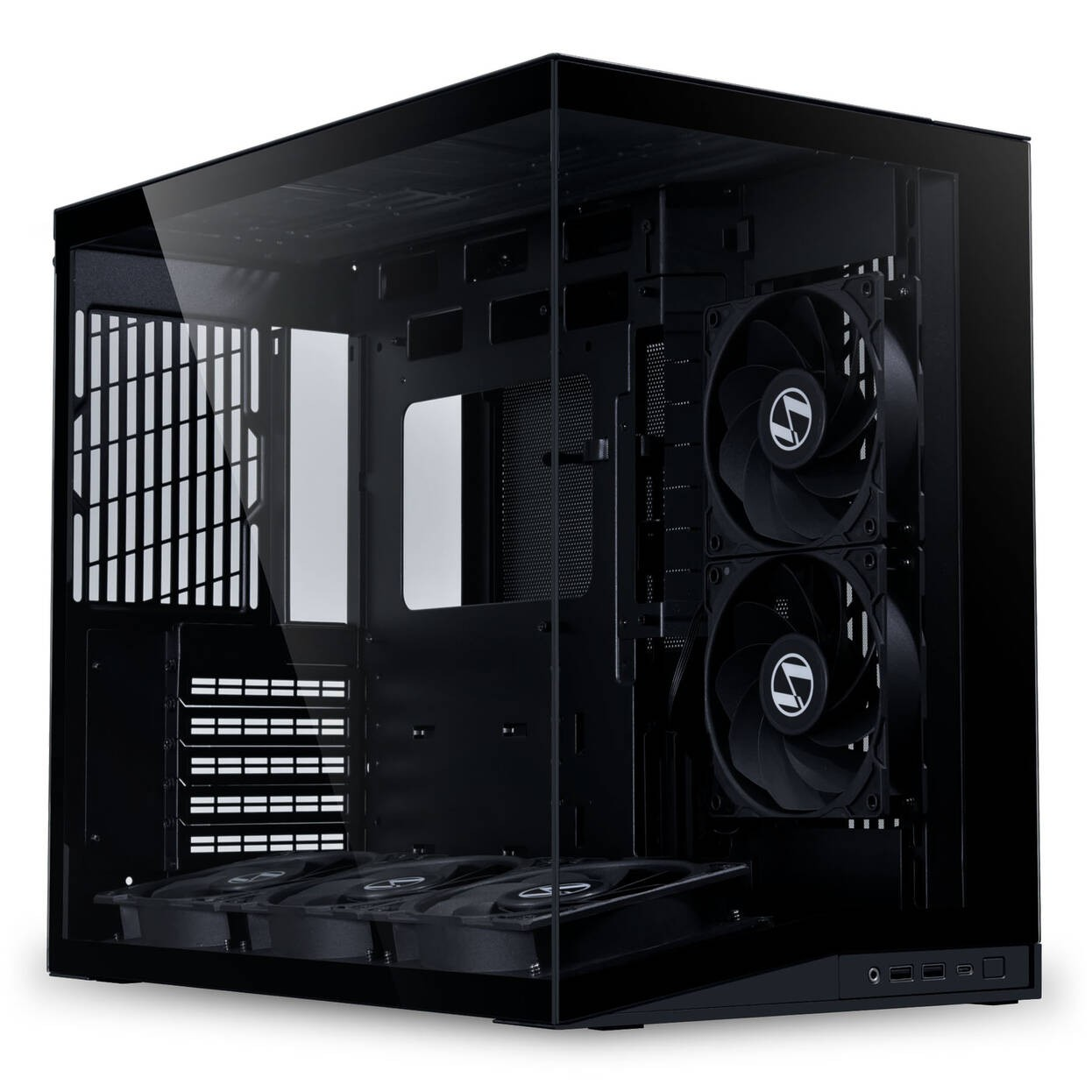 LIAN LI Lian Li O11 Dynamic Mini V2 Flow Zwart - Behuizing