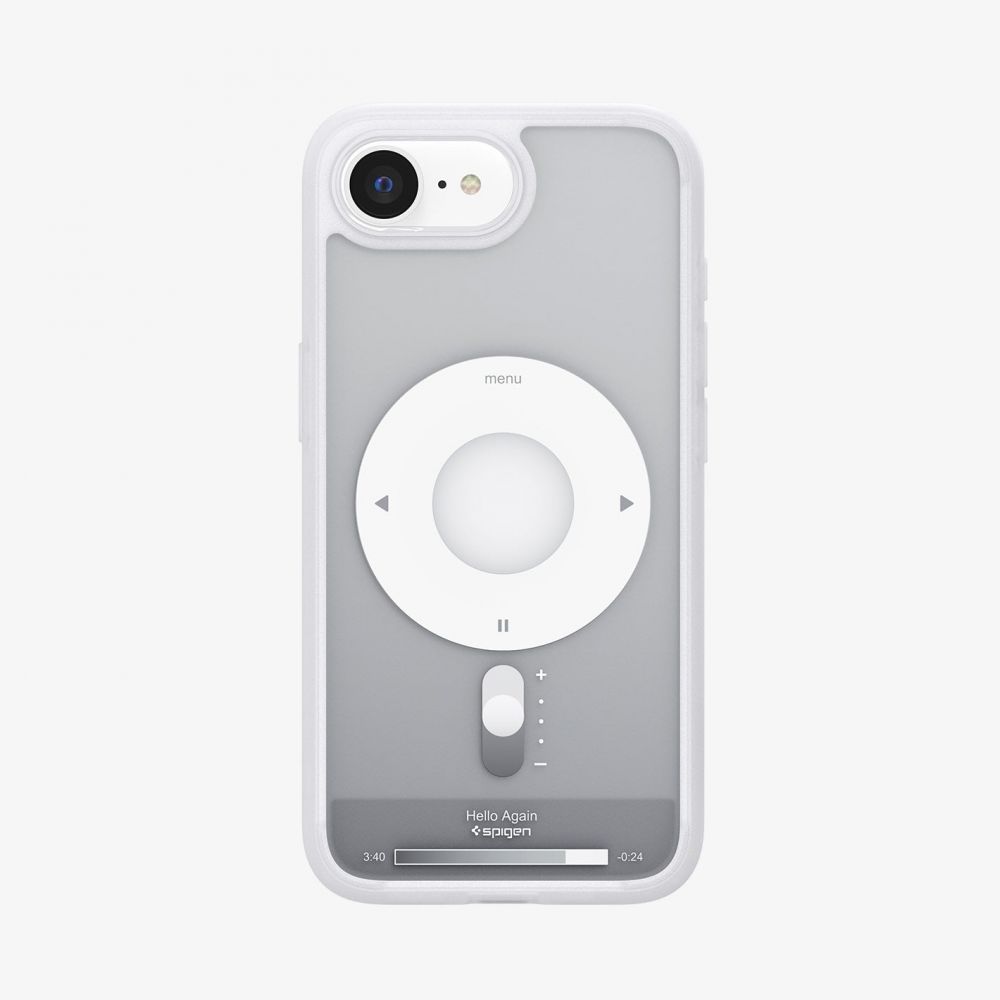 Spigen iPh SE(2025) Ultr Hybr MF Cl Slvr