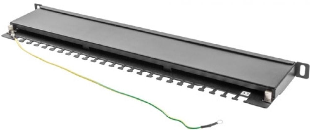 LANBERG ICT Patch Panel 24 ANSCHLUSS 0.5U 19ô KAT.5E FTP