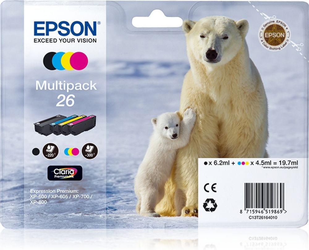 Epson 26 Multipack - 4