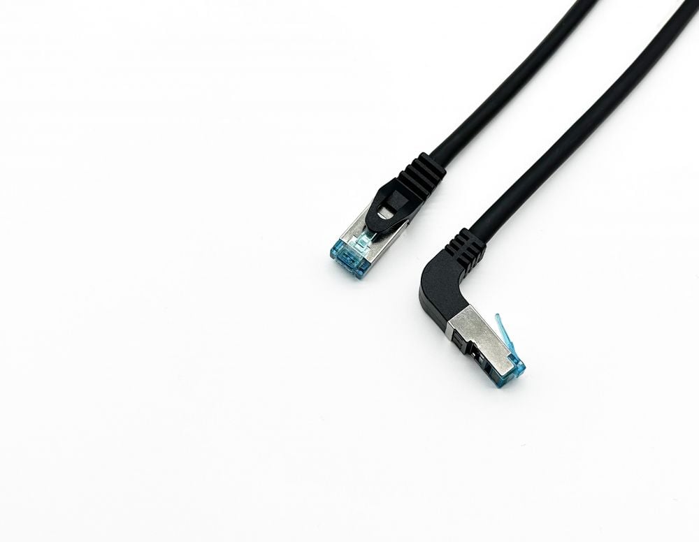 Equip Patchkabel Cat6A S/FTP 2xRJ45 0.50m zwart wink.LSZH