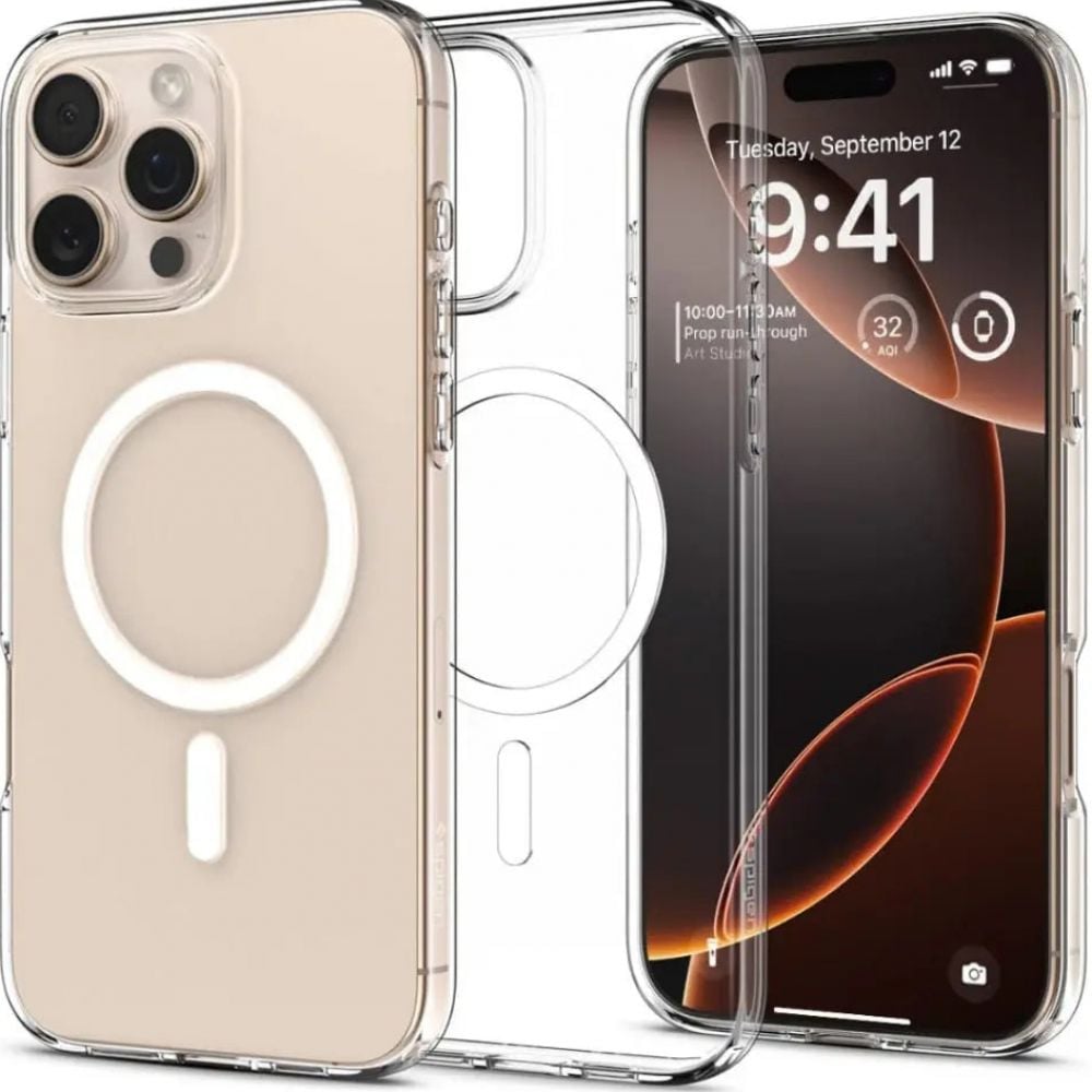 SPIGEN Spigen iPh 6.3in 2024 Liq Crst MgF Clr
