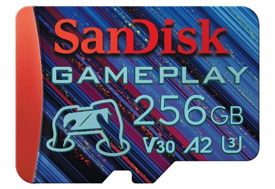 SanDisk GamePlay microSD cards 256GB - Flashgeheugenkaart
