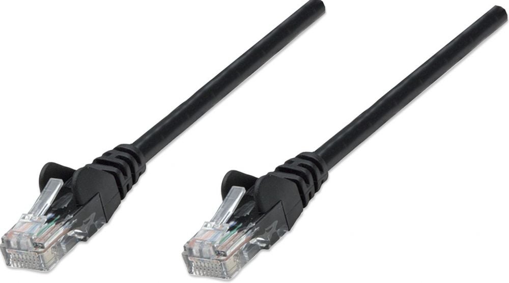 Intellinet Patchkabel Cat6A CU S/FTP LSOH 0.25m zwart