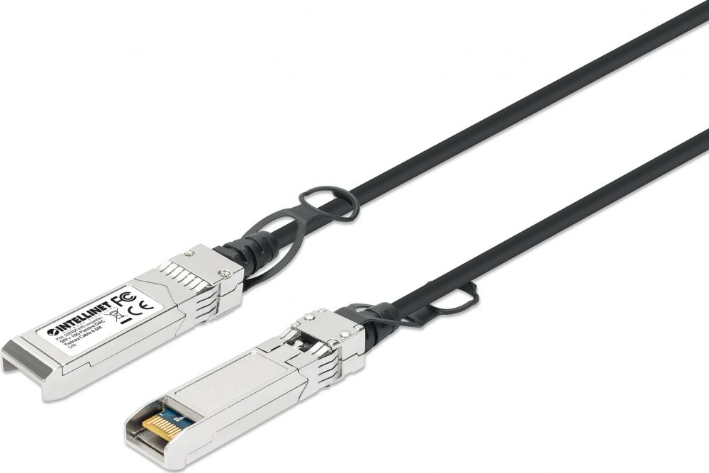 INTELLINET SFP+ 10G Passives DAC Twinax-Kabel 0,5m HPE-komp.