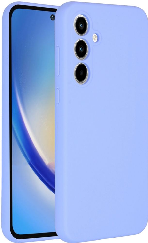 Accezz Liquid Silicone Backcover Samsung Galaxy A35 - Paars