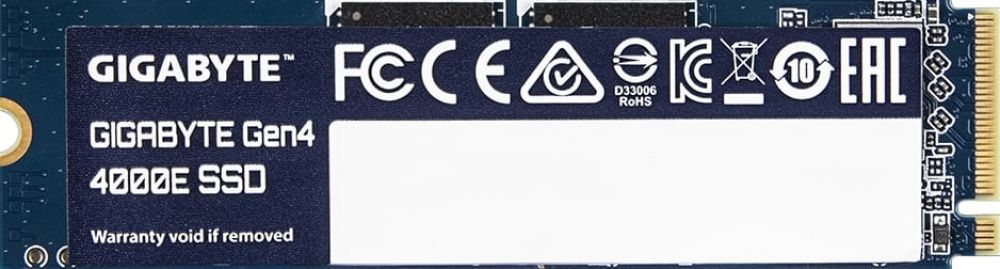 GIGABYTE Gen4 4000E 500GB - SSD