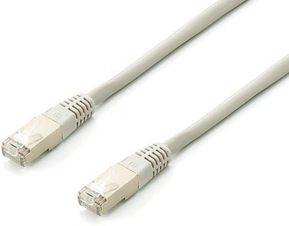 Equip Patchkabel Cat6A 10x/Box S/FTP 2xRJ45 1.00m gr LSZH