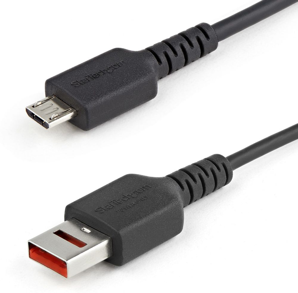 StarTech.com 1m Data Blocker Kabel - USB-A naar Micro-USB Secure Charging Kabel