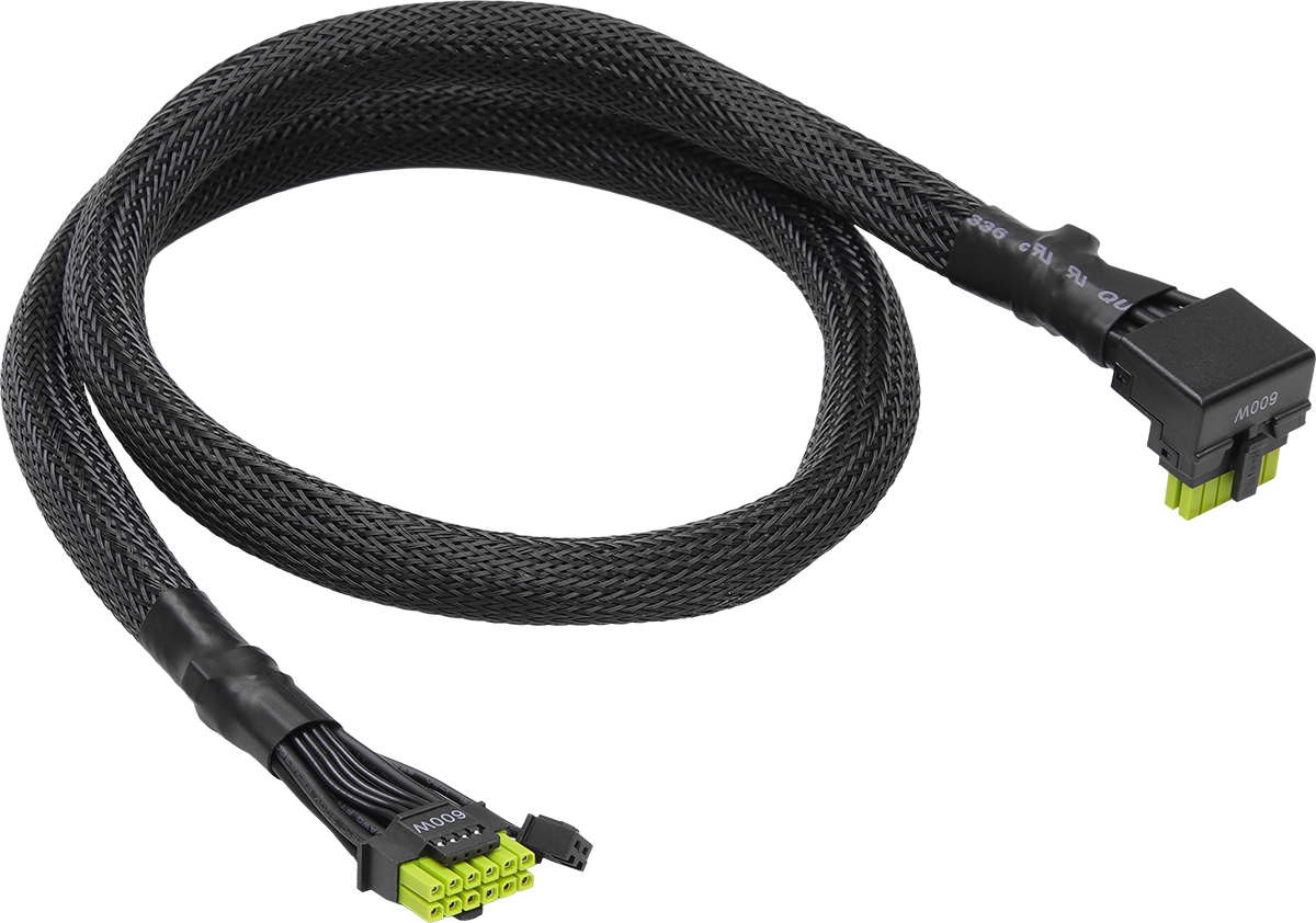 ASRock 12V-2x6 600W / L-Type kabel - Voedingskabel Videokaart