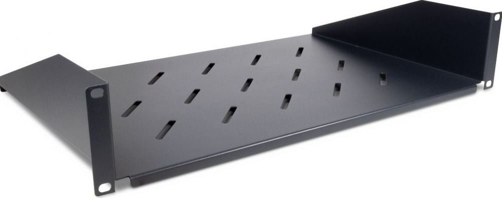 Inter-Tech 19" Boden SW-2U-300, 89x480x300mm, RAL 9005