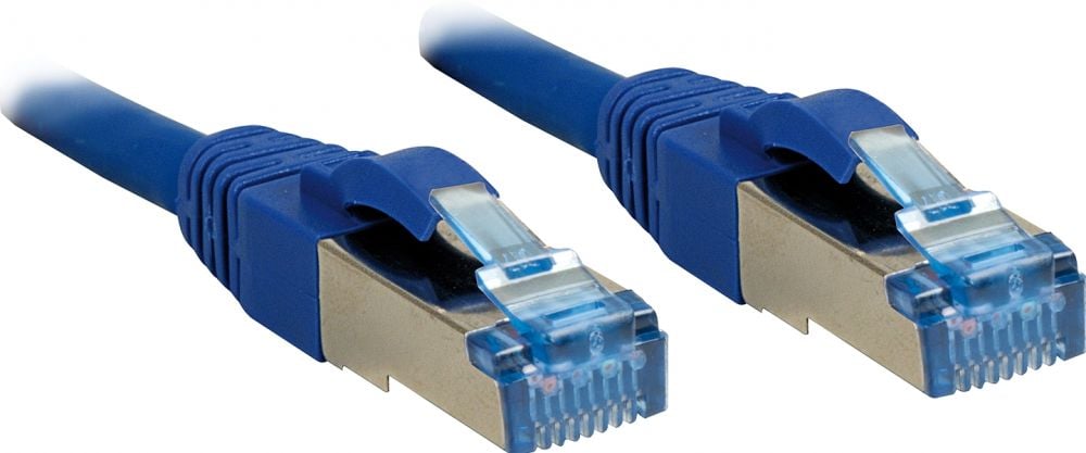Lindy Patchkabel Cat6A S/FTP PIMF LSOH blauw 1.00m