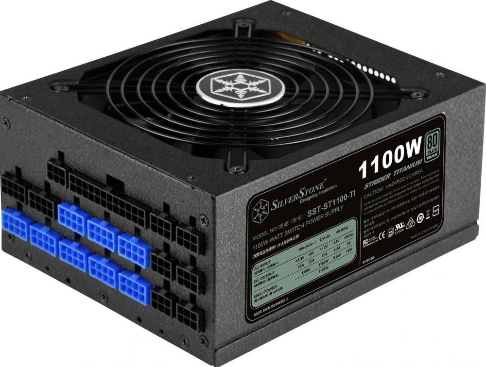 Silverstone Strider Titanium ST1100-TI - Voeding