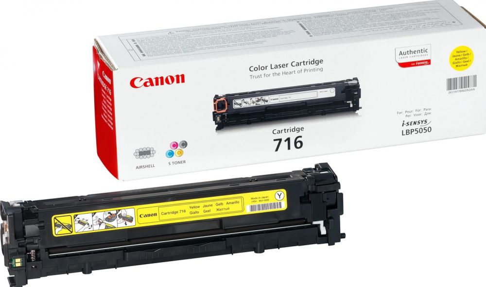 Canon 716 Yellow - Tonercartridge