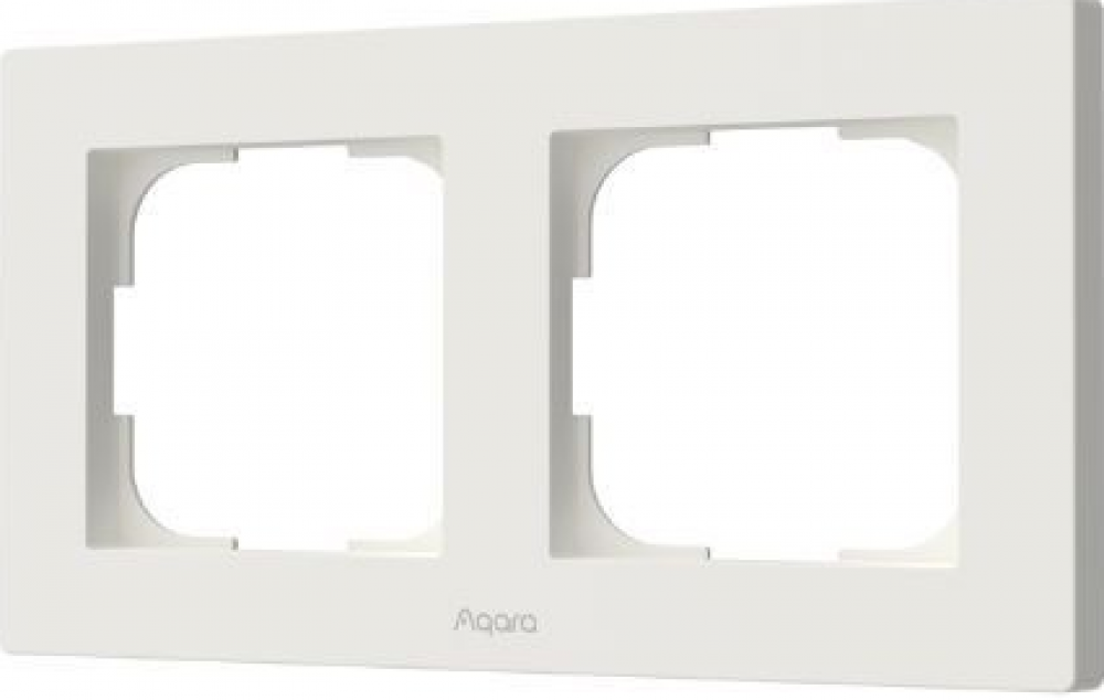 Aqara Switch Frame H2 EU 2-gang (White) - Slimme lichtschakelaar accessoires