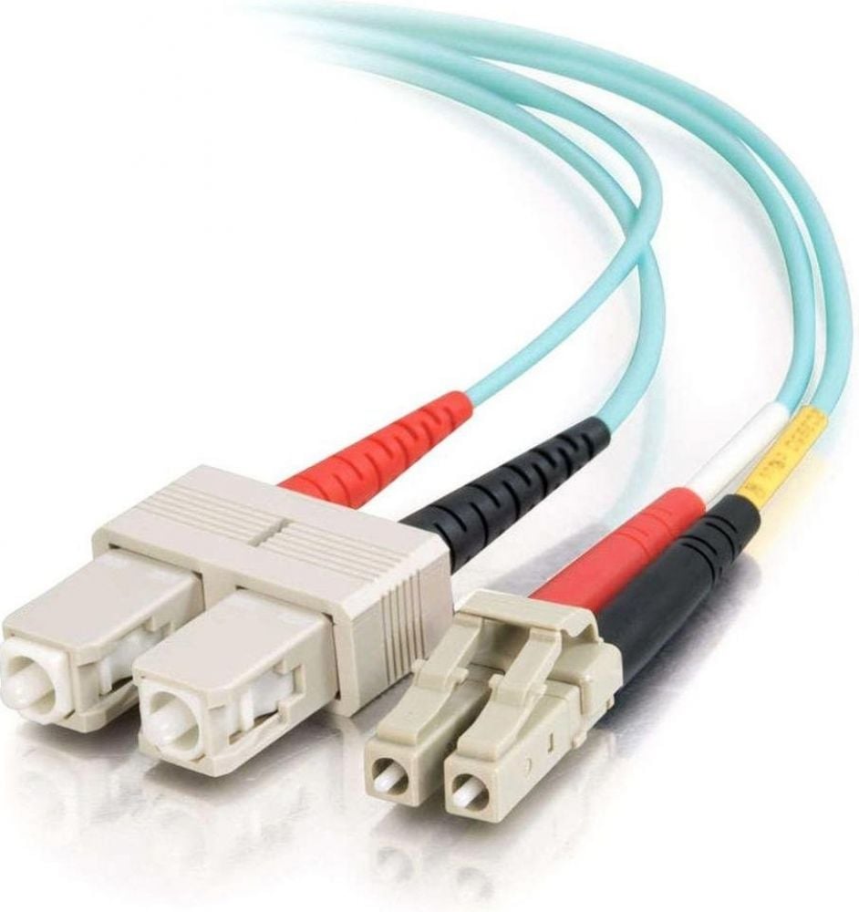 C2G 3m LC/SC 10Gb LSZH Duplex 50/125 Fibre