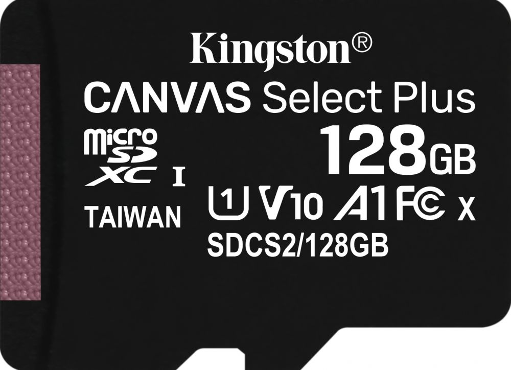 Kingston Canvas Select Plus 128GB - Flashgeheugenkaart