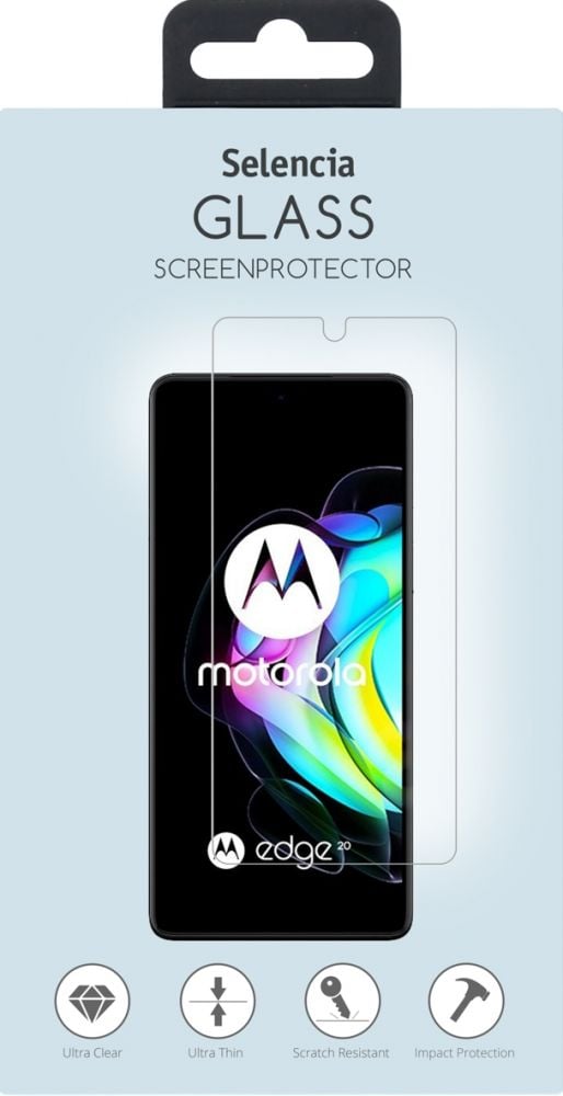 Selencia Gehard Glas Screenprotector Motorola Edge 20