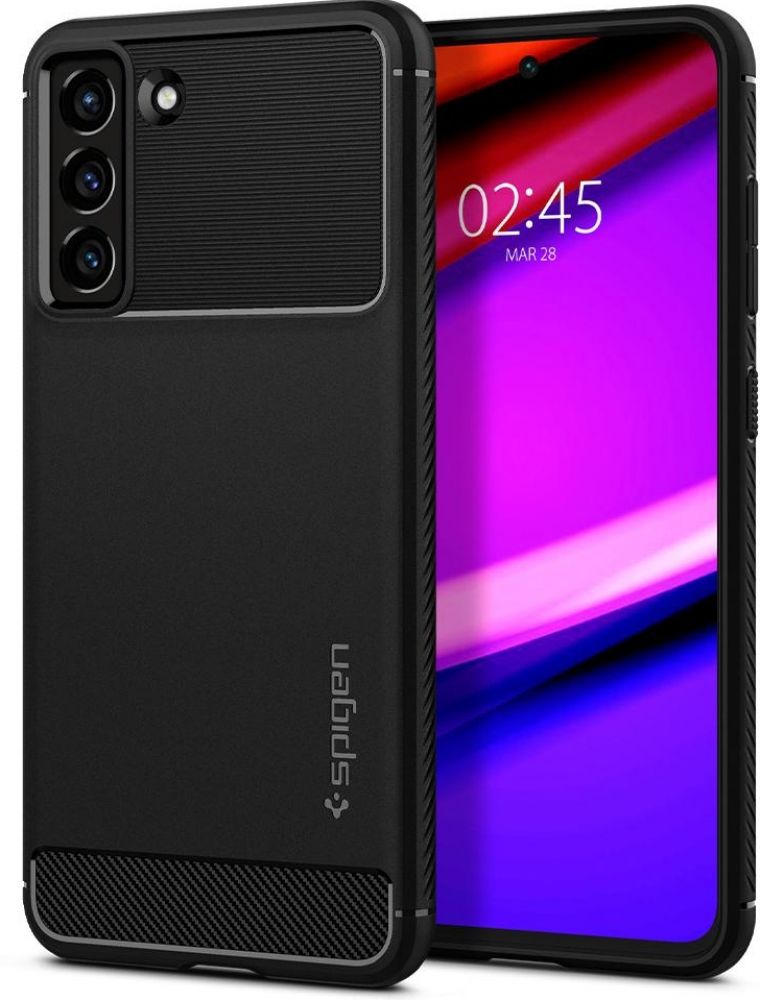Spigen Rugged Armor - Achterzijde behuizing voor mobiele telefoon