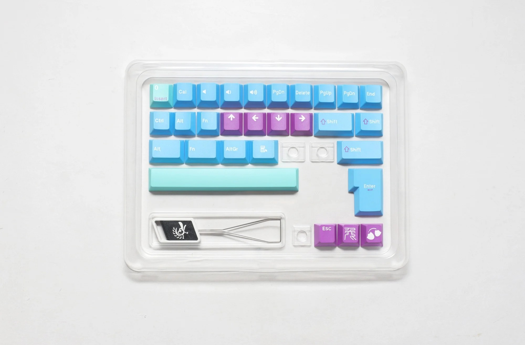 DUCKY Ducky x MK Frozen Llama PBT Keycaps - keycapset