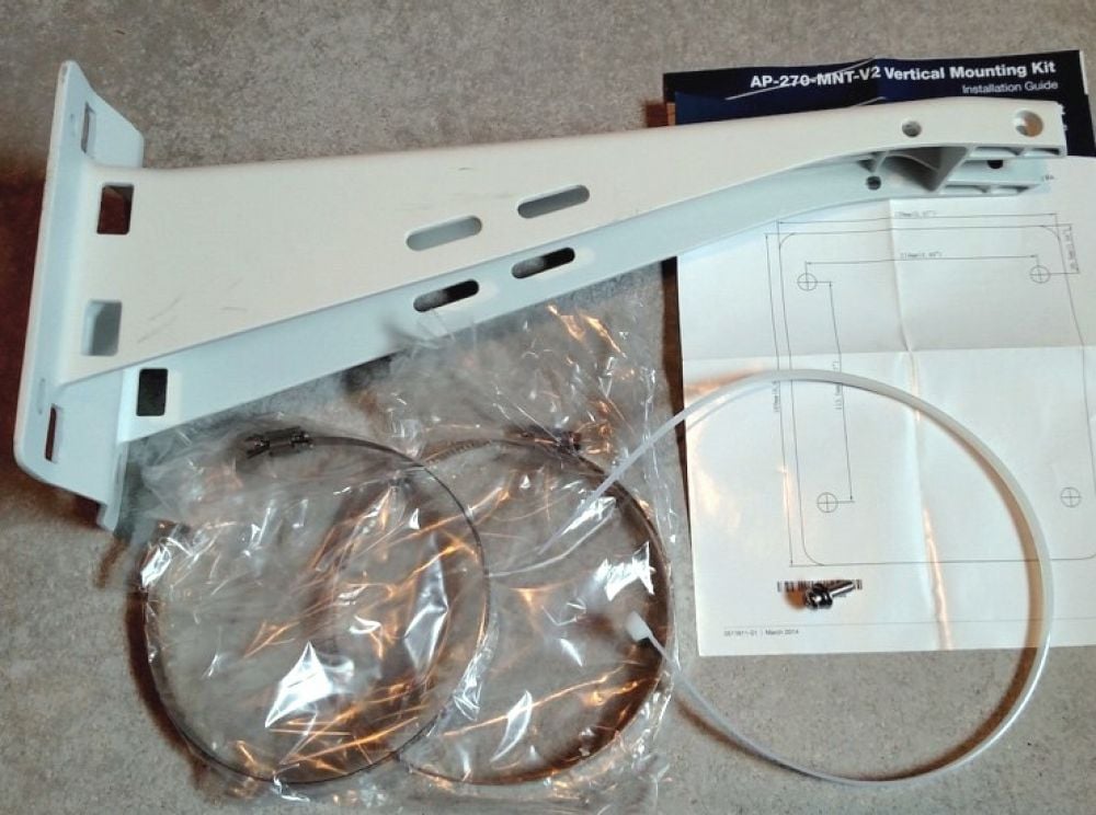 HPE Aruba Outdoor Pole/Wall Short Mount Kit - Montagekit voor netwerkapparaat