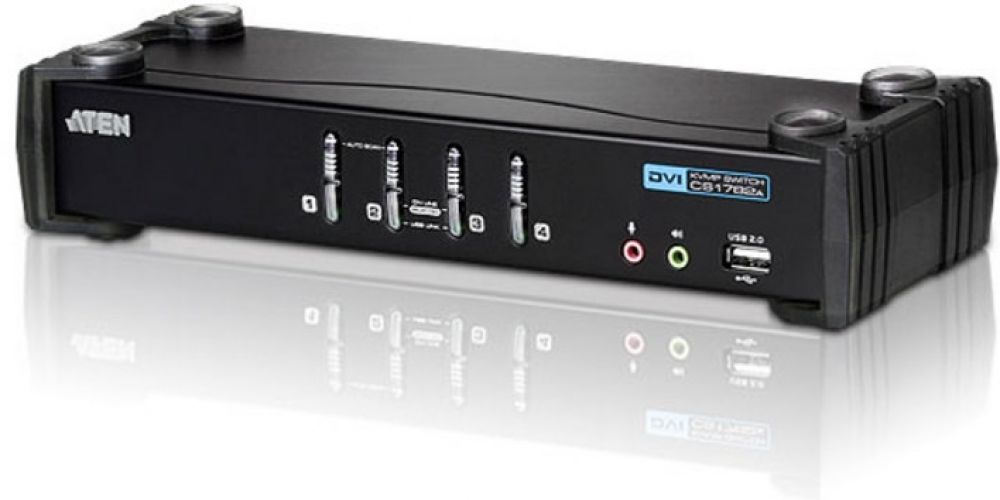 ATEN CubiQ CS1764A - KVM  audioschakelaar