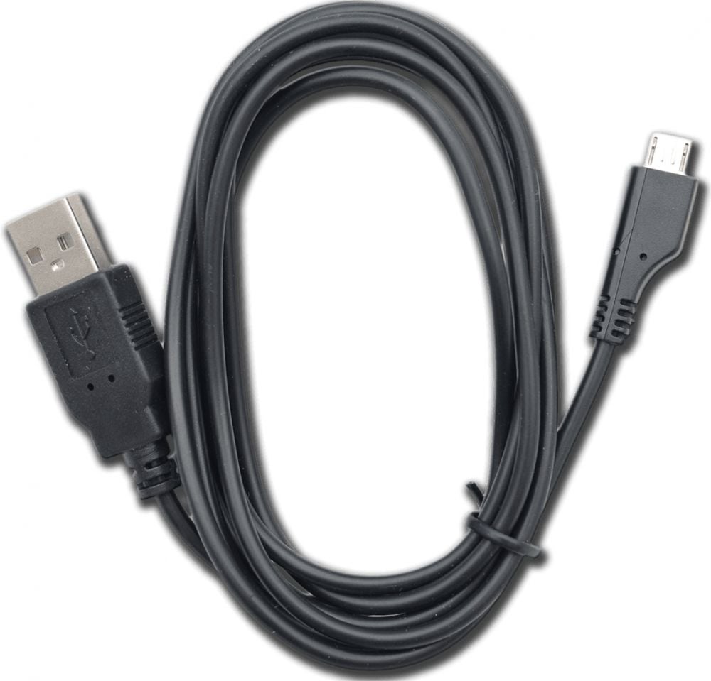 2GO USB oplaadkabel - zwart