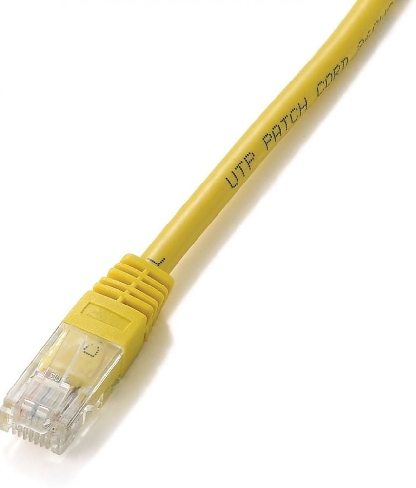 Equip 825462 Patch cable [3m, U/UTP, Cat5e, yellow]
