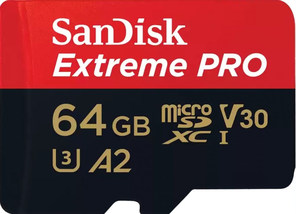SANDISK SanDisk Extreme PRO microSDXC V30 64GB - Flashgeheugenkaart