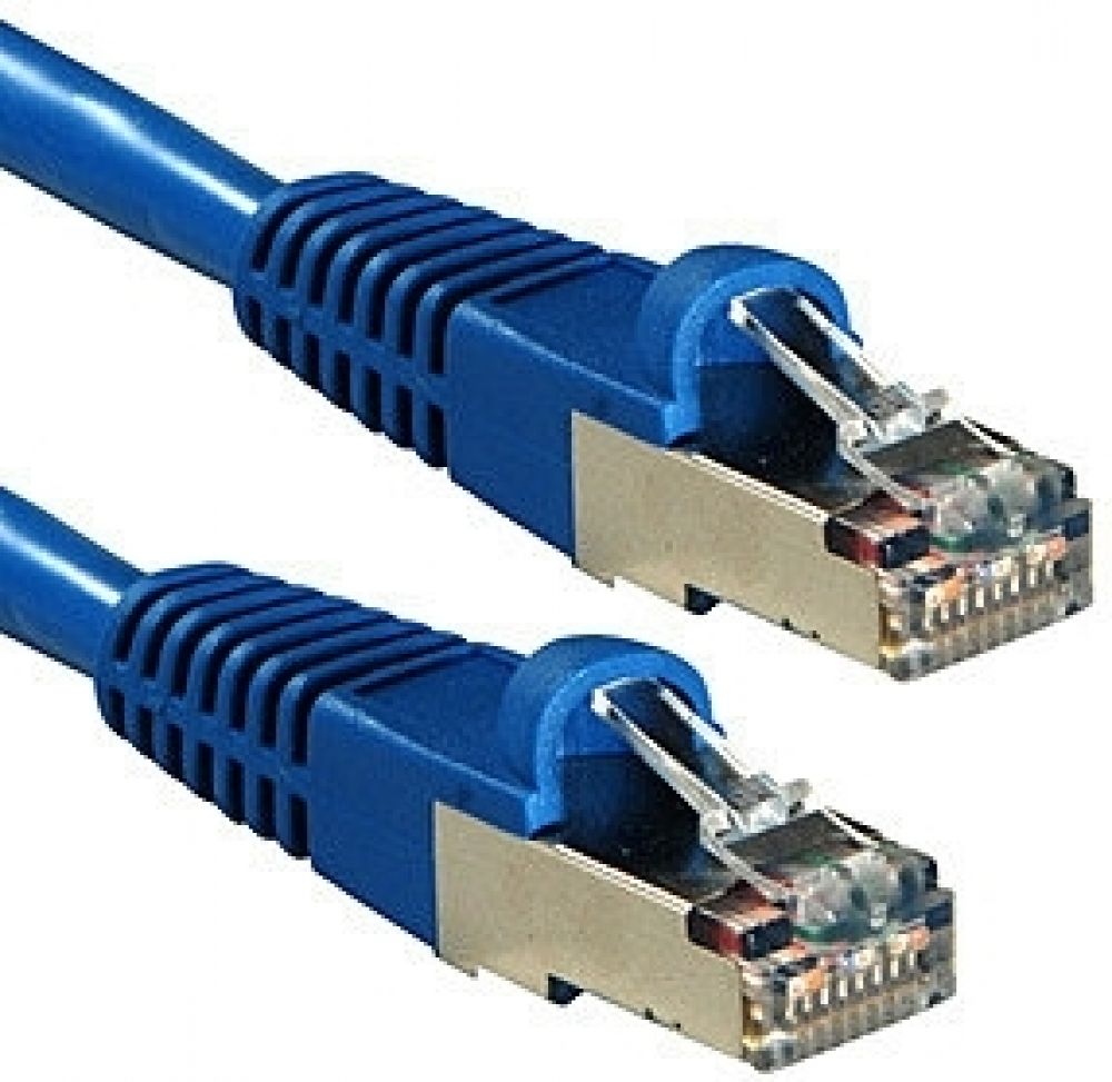 Lindy Patchkabel Cat6A S/FTP PIMF LSOH blauw 15m