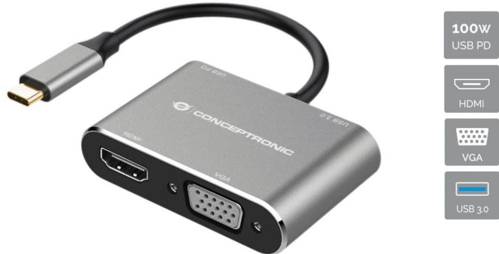Conceptronic DONN16G - Dockingstation