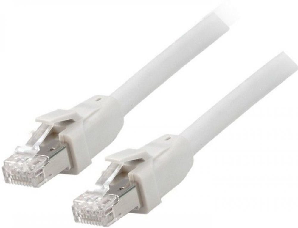 Equip Patchkabel Cat8.1 S/FTP 2xRJ45 1.00m grau LSZH