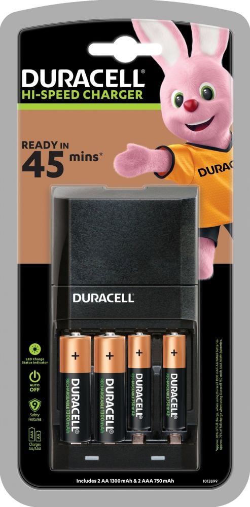 Duracell CEF27EU Duracell Advanced Charger + 2 x AA/AAA
