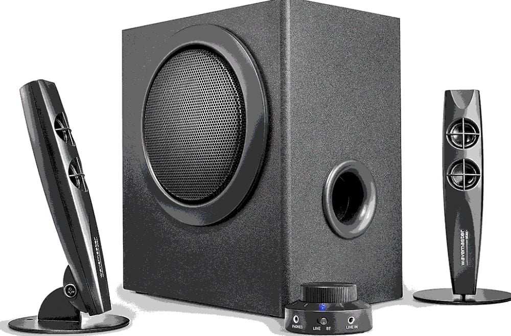 actieve luidsprekers Wavemaster STAX BT 2.1 Bluetooth black retail