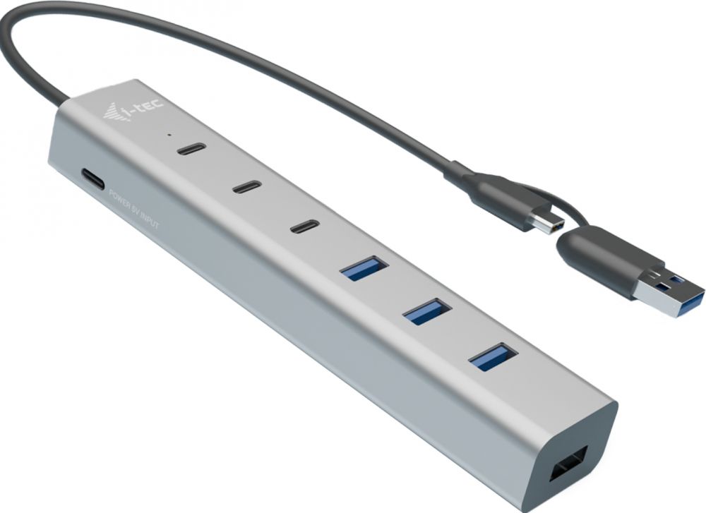 i-tec USB-A/USB-C 4 port HUB 1x USB-C US