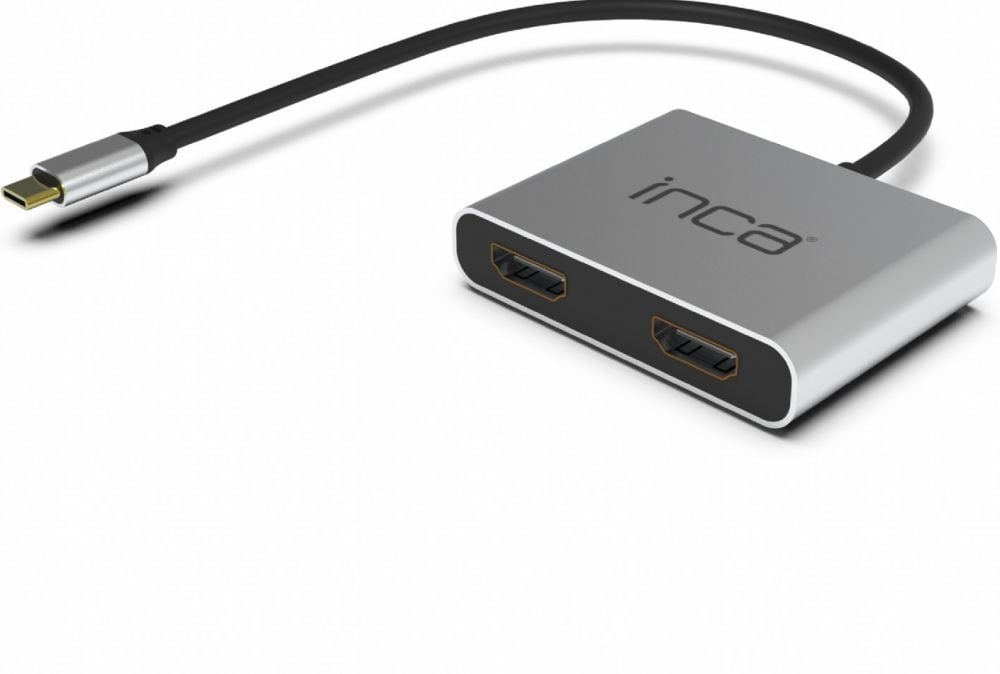 INCA Adapter ITPC-4THubX4 2HDMI 4K 30Hz,4 in 1 USB Type C