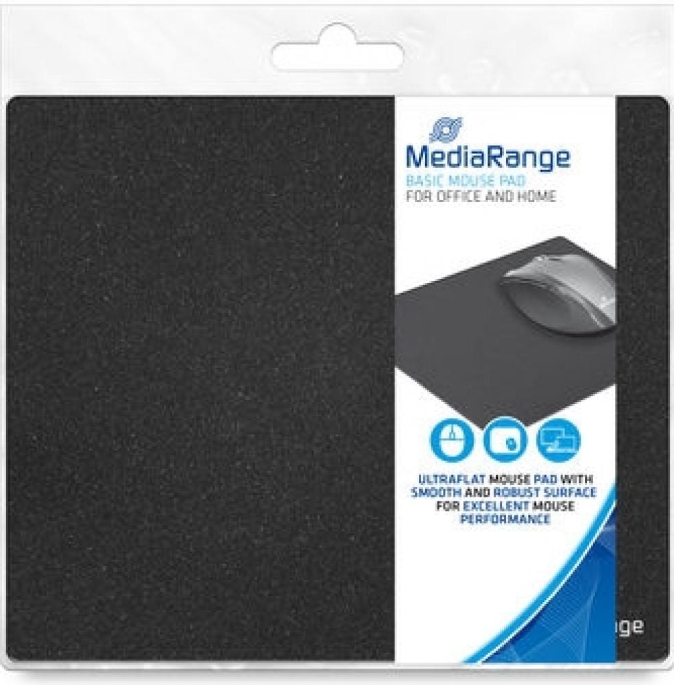 MediaRange Mausunterlage schwarz
