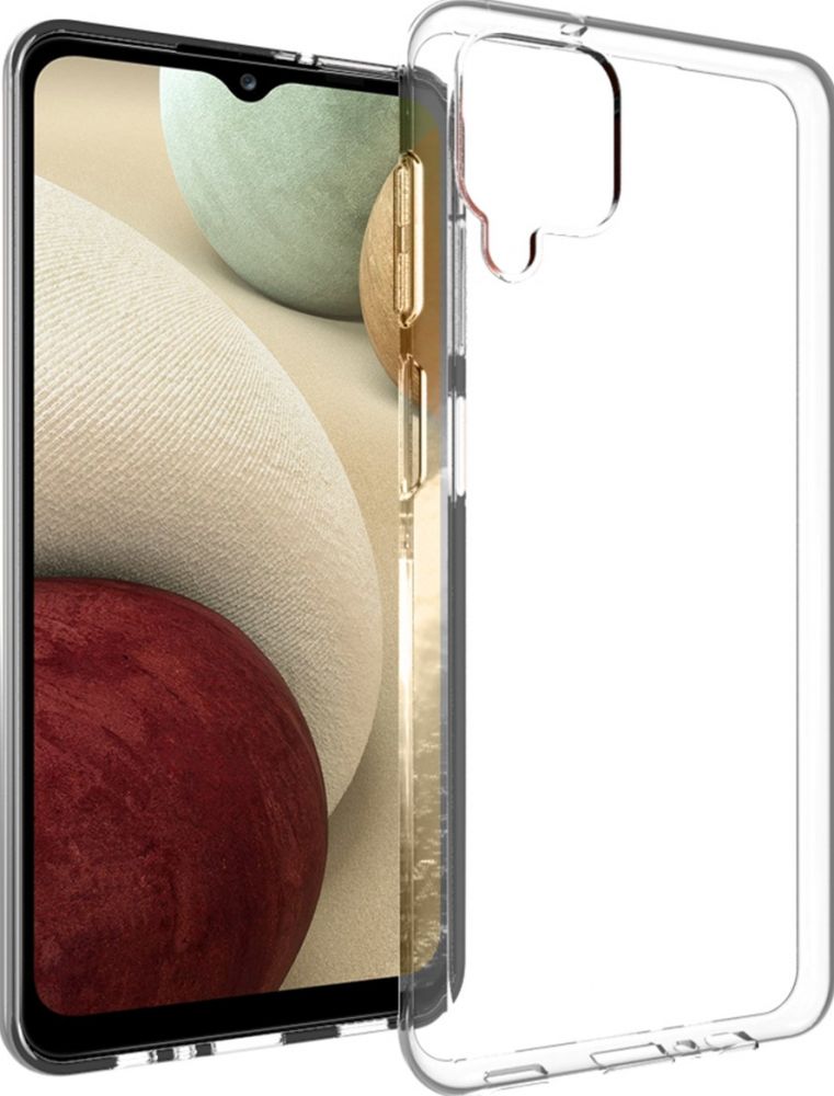 Accezz Clear Backcover Samsung Galaxy A12 - Transparant