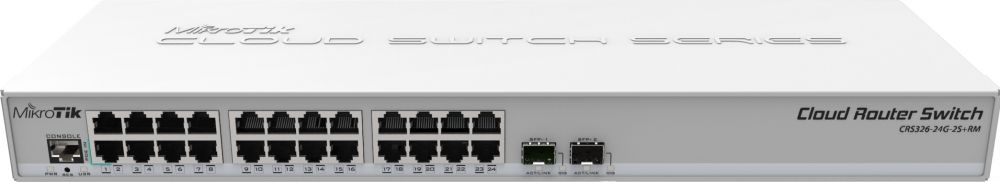 MikroTik CRS326-24G-2S+RM - Switch