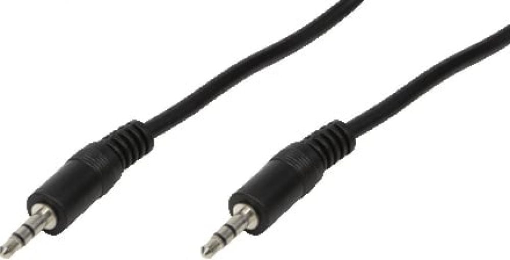Audiokabel LogiLink 1x 3,5mm -> 1x 3,5mm St/St 10.00m