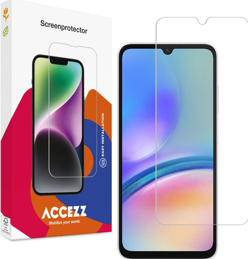 Accezz Gehard Glas Screenprotector Samsung Galaxy A05s - Transparant