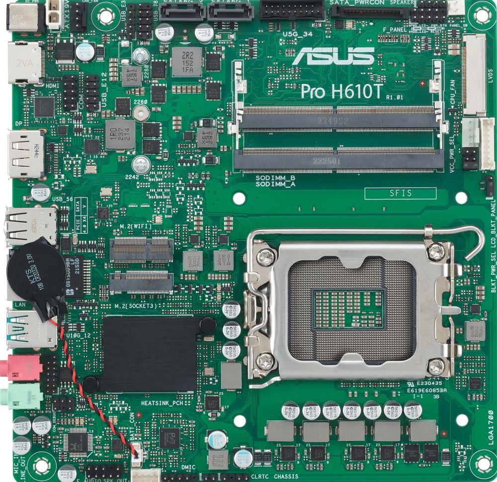 ASUS PRO H610T-CSM - Moederbord