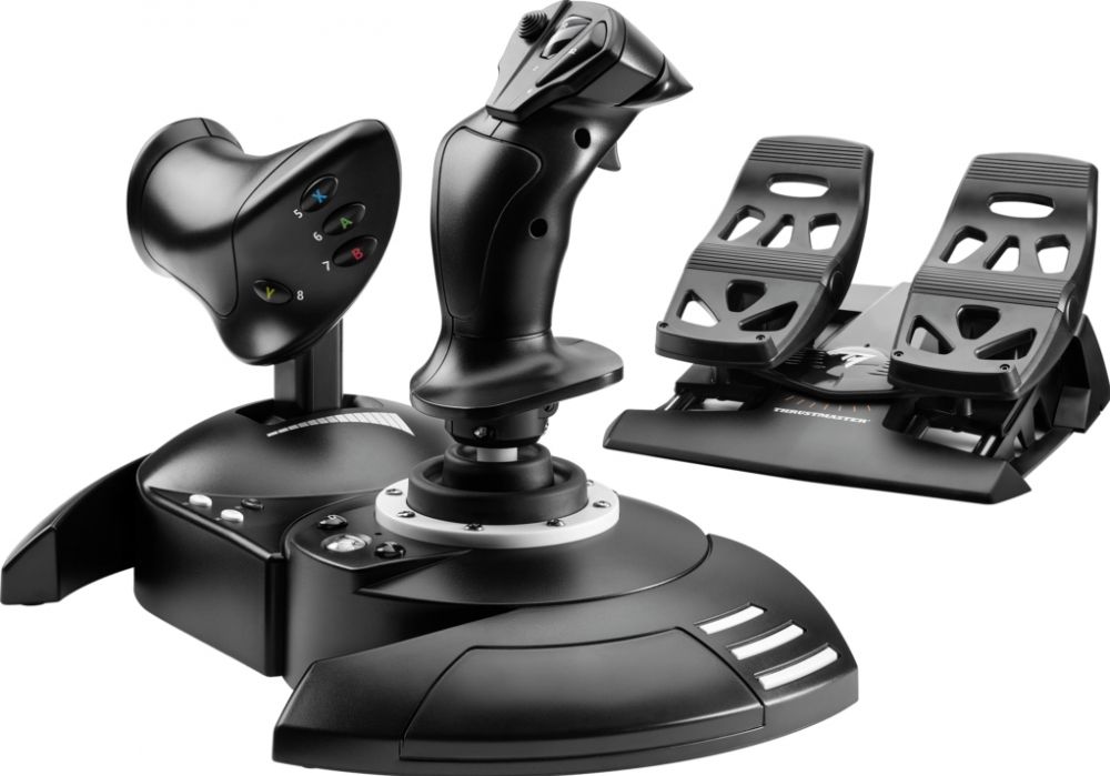 Thrustmaster T-Flight Full Kit X - Joystick, gaspook en pedalen
