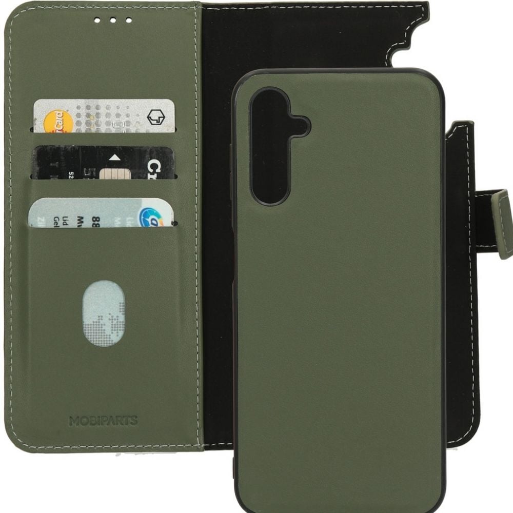 Mobiparts Leather 2 in 1 Wallet Case Samsung Galaxy A14 4G/5G (2023) Green - Smartphonehoesje