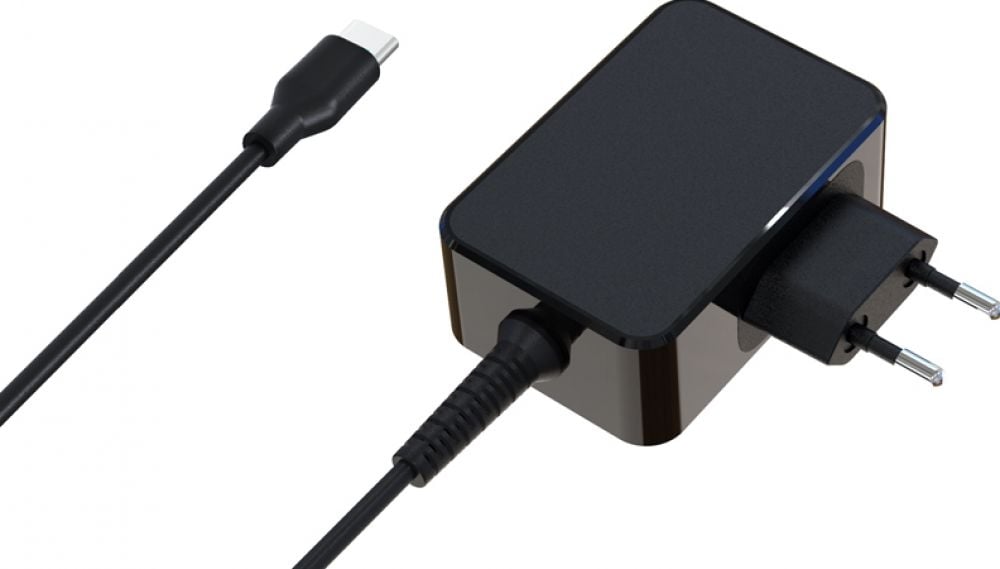 LC-Power voeding Notebook-voeding LC-NB-GAN-45-C 45W