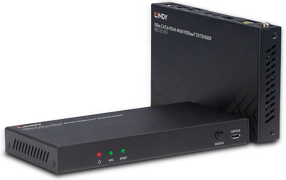 Lindy 100m Cat.6 HDMI 4K60 HDBaseT Extender