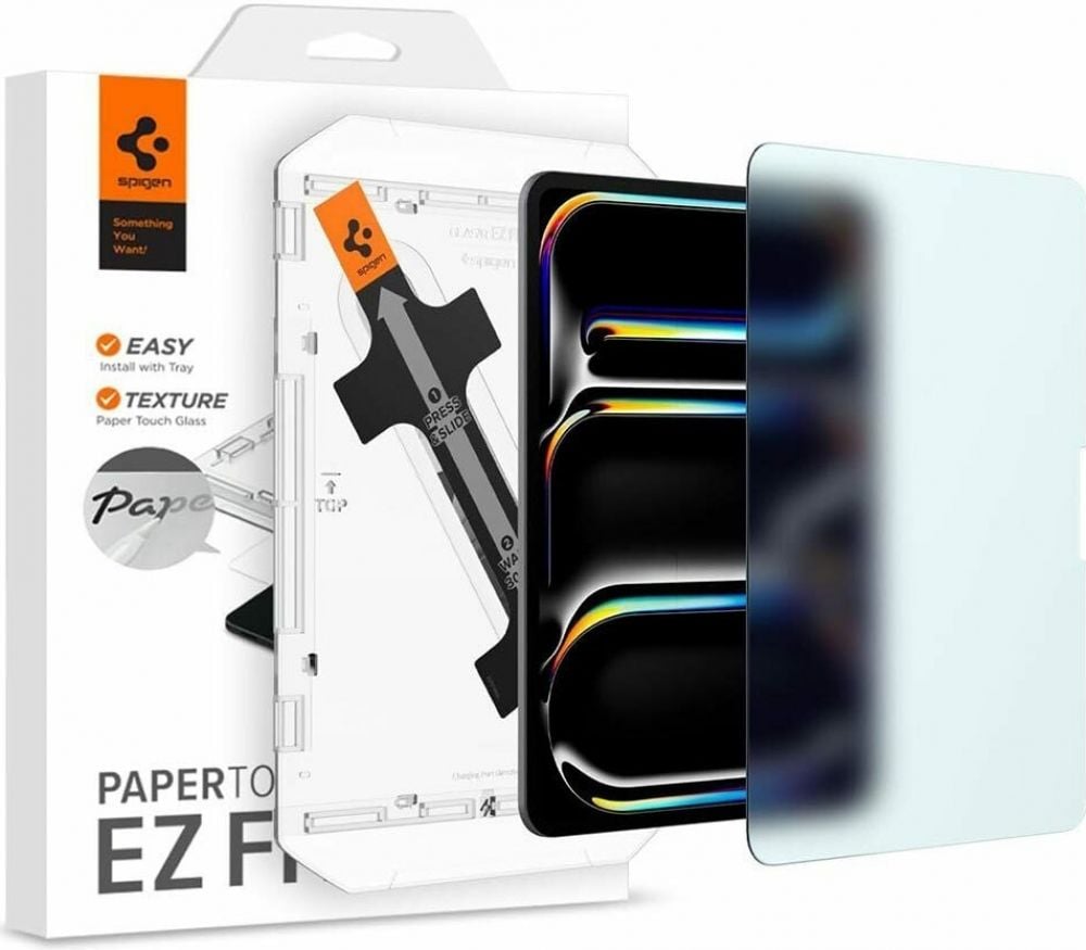 Spigen Paper Touch EZ Fit - Schermbeschermer voor tablet