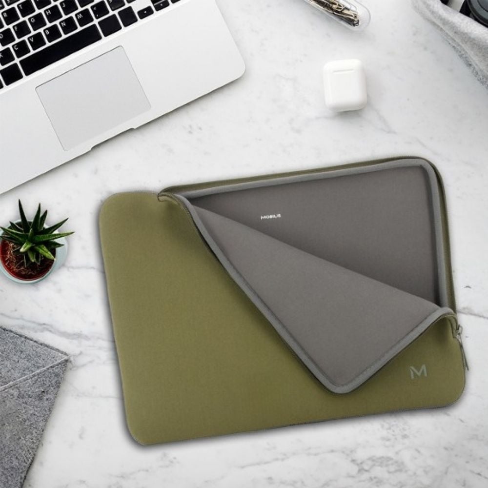 Skin Sleeve 12.5-14i - Khaki and Grey