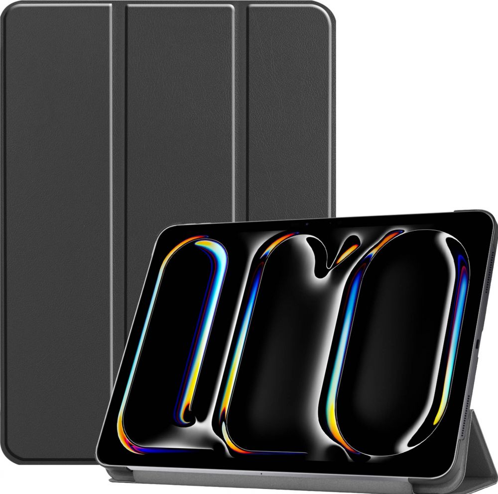 Accezz Trifold Bookcase iPad Pro 11 (2024) M4 - Zwart